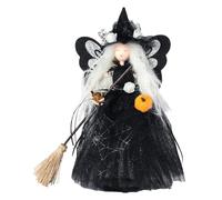 Albero di Halloween Cima Albero di Halloween Cima Albero di Halloween Albero di Ornamento Vacanze Decorazioni Albero, Decorazione Strega di Halloween Figurine Collezione di cime di Albero Decor