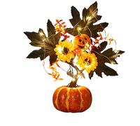 Albero di illuminato a led Crea illuminazione ambientale Aggiungi tocco festivo Posizionamento batteria a gestione di decorazioni del Ringraziamento artificiale per Wedding Home Kitchen Office