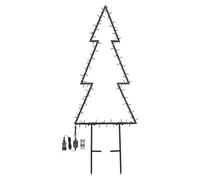 Albero di Natale 14 giochi di luce (L75 P6 H185 cm) WONDER 100 luci - LED IP44 68377