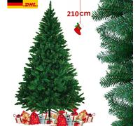 Albero di Natale 210cm abete albero artificiale decorazione abete in PVC