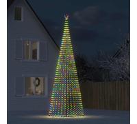 Albero di Natale a LED 1544 LED Colorato 500 cm