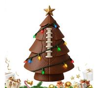Albero Di Natale A Tema Calcio,Scenici Con LED Luminosi,Decorazione Per Scrivania A Tema Calcio Albero Di Natale | Per Stadio Giardino Soggiorno Balcone Comodino Camera Da Letto Palestra