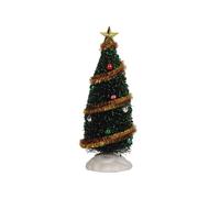 ALBERO DI NATALE ADDOBBATO SPARKLING GREEN CHRISTMAS TREE COD 04492