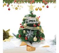 albero di Natale, albero di Natale artificiale da tavola, albero di Natale da tavolo | Albero di Natale artificiale con tazza di stella per la casa, ingresso ingresso, finestra