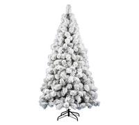 Albero di natale Amicasa Saint Moritz innevato altezza 240 x 130 cm