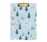Albero di Natale Appunti Impermeabile Trasparente per Insegnante Portfolio Appunti Dimensioni 9 x 12