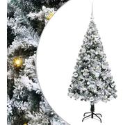 Albero di Natale Artificiale 150 cm con 150 LED Bianco