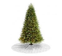 Albero di Natale artificiale, 150 cm, in PVC, abete nord, realistico, artificiale, durevole