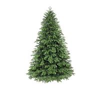 Albero di Natale Artificiale 180 cm Giulia Grillo - Real Touch PE/PVC, 1700 Rami Folti, Apertura ad Ombrello, Verde Naturale, Premium