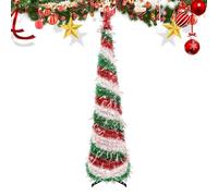 Albero di Natale Artificiale - Artificiale A Pulsante,Decorazione per Casa Ufficio Angolo Interno - Festa Compleanno Festività San