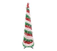 Albero di Natale Artificiale,Artificiale A Pulsante,Decorazione Per La Casa Per Le Feste Natalizie Carnevale Appartamento Caminetto Festa Della Mamma Angolo Festa | della Mamma Appartamento Port