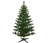 Albero di Natale Artificiale Canadian| Altezza 150 cm | Diametro 100 cm | 129 Rami |Semplice e Veloce da Montare, non Necessita di Istruzioni |In PVC per Uso Interno