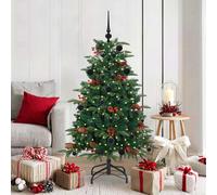 Albero di Natale artificiale con 150 LED Verde 150 cm