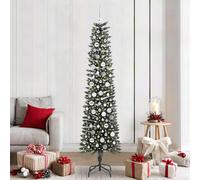 Albero di Natale artificiale con 300 LED Verde 210 cm