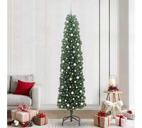 Albero di Natale artificiale con 300 LED Verde 240 cm