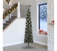 Albero di Natale artificiale con 300 LED Verde 240 cm