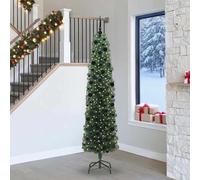 Albero di Natale artificiale con 300 LED Verde 240 cm