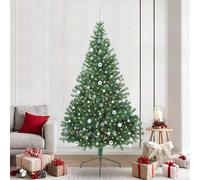 Albero di Natale artificiale con luci integrate Verde 240 cm