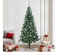 Albero di Natale artificiale con luci integrate Verde 240 cm