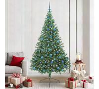 Albero di Natale artificiale con luci integrate Verde 240 cm
