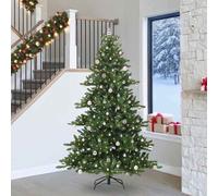 Albero di Natale Artificiale con Rami Pieghevoli Verde 240 cm
