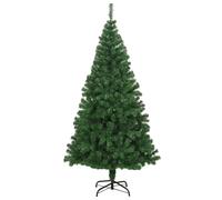 Albero di Natale Artificiale con Rami Spessi Verde 240 cm PVC