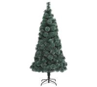 Albero di Natale Artificiale con Supporto Verde 150 cm PET
