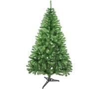 Albero Di Natale Artificiale Foglia Di Orpello Abete 120Cm Alberi C/Supporto in