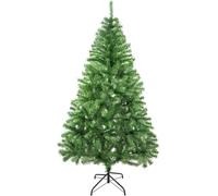 Albero di Natale artificiale foglie di ghirlande albero 120-300 cm con supporto