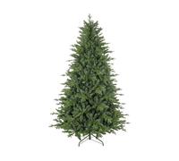Albero di Natale Artificiale HOMCOM 210 cm, Rami Articolati, Verde, 2445 rami