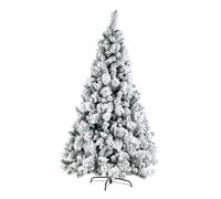 Albero di Natale Artificiale Innevato 180 cm 574 Rami Verde
