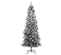 Albero di Natale Artificiale Innevato 210 cm 631 Rami Pino Verde