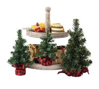 Albero di Natale artificiale | Mini Festive - Decorazione 'albero festivo | per casa interna sala da pranzo bar ristorante bambini famiglia amici