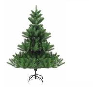 Albero di Natale artificiale Nordmann 240 cm Verde | Materiale PE, supporto in acciaio, rami regolabili, forma simmetrica, riutilizzabile