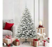 Albero di Natale Artificiale Pre-illuminato con Set di Palline