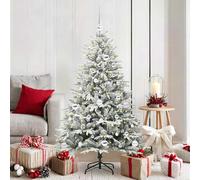 Albero di Natale Artificiale Pre-illuminato con Set di Palline