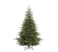 Albero di Natale Artificiale Realistico 210 cm 606 Rami Apertura a Ombrello Verde