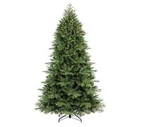 Albero di Natale Artificiale Realistico 270 cm 2618 Rami Apertura a Ombrello Verde
