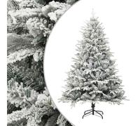 Albero di Natale artificiale verde 180 cm in PVC e PE con supporto in acciaio, un albero di Natale verde realistico per la tua decorazione