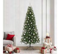 Albero di Natale artificiale Verde 210 cm PE e PVC