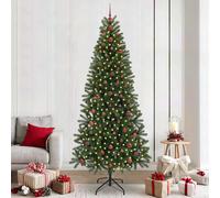 Albero di Natale artificiale Verde 240 cm PE e PVC