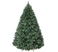 Albero di Natale Artificiale Versatile - 140 cm (4,5FT), 380 Rami Verdi in PVC, Base in Metallo Stabile, Facile da Montare - Ideale per Casa, Ufficio e Corridoi - senza luce (Continente)