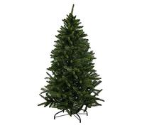 Albero di Natale Bernina artificiale verde 552 rami con supporto in metallo alto 150cm