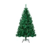 albero di natale bianco Albero di Natale artificiale da 6 piedi con supporto in metallo, alberi di Natale for le vacanze, facile da montare, for l'ufficio domestico piccolo