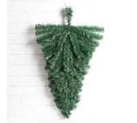 Albero di Natale capovolto, 45,7 x 25,4 cm, decorazione da appendere alla porta, riutilizzabile in PVC, decorazione natalizia per feste di Natale e Capodanno