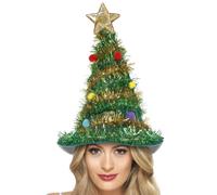 Albero di Natale Cappello Stella Decorazione Fronzoli Donna Accessorio Vestito