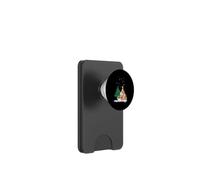 Albero di Natale carino e divertente per amanti dei gatti PopSockets PopWallet per MagSafe