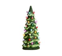 Albero di Natale con ghirlande LED luminose statuetta decorativa per | Piccola statuetta per albero di Natale luminosa per la casa, la stanza interna, la camera da letto, il soggiorno e il