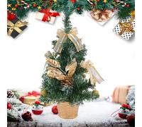 Albero di Natale con Luci - 39.9 cm Decorazione per le Feste Natalizie | Albero Di Natale Artificiale Da Tavolo,per la Casa e gli Interni, Inverno, Sala, Festa, e Tavolo come Centrotavola