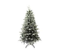 Albero di Natale con neve, tipo agrifoglio innevato molto anteriore, 150 cm con 442 rami, 180 cm con 727 rami, 210 cm con 1065 rami